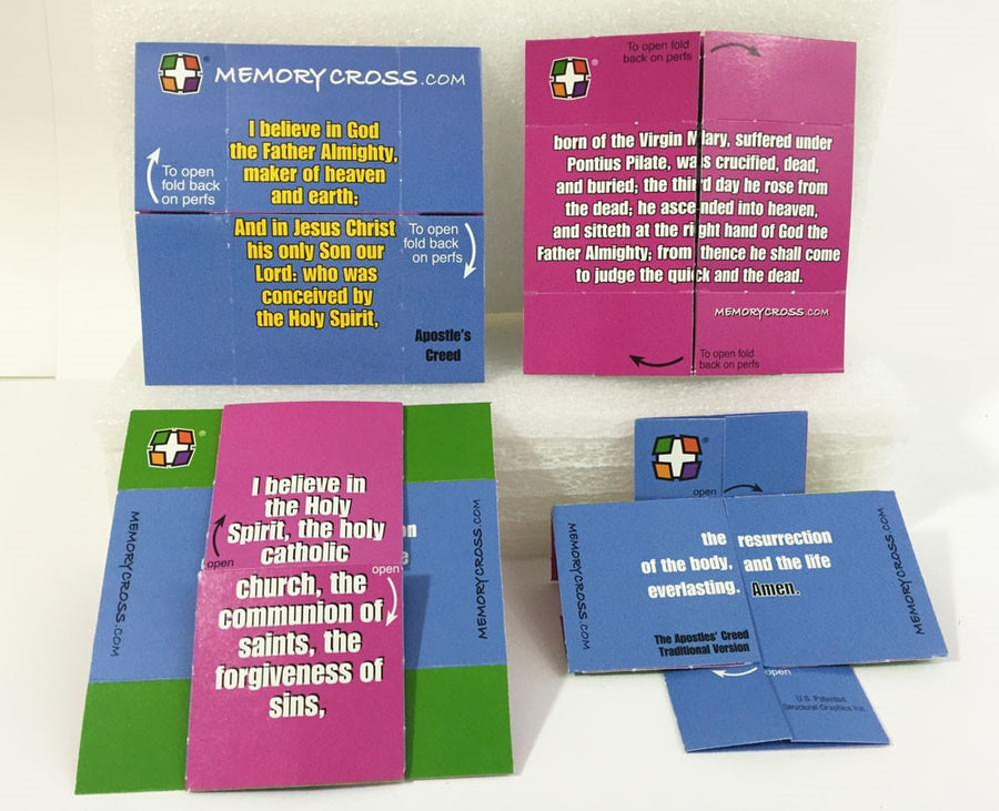 The Apostles' Creed traditional version 24 to a pack