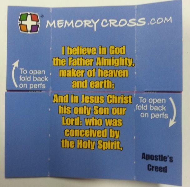 The Apostles' Creed traditional version 24 to a pack