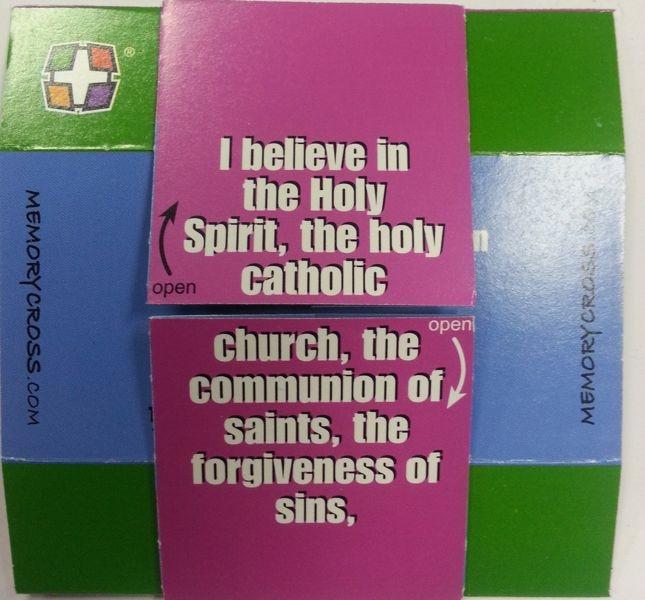 The Apostles' Creed traditional version 24 to a pack