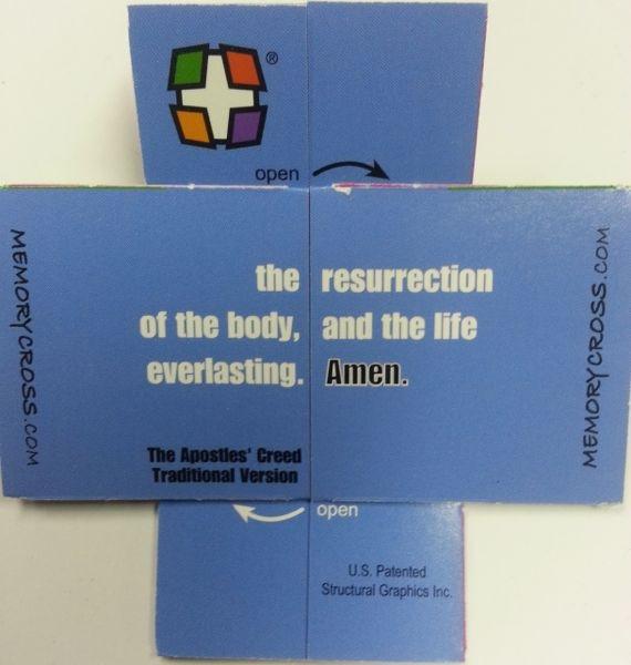 The Apostles' Creed traditional version 24 to a pack