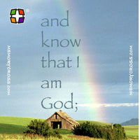 Thumbnail for Psalm 46:10 Be still and know that I am God. 24 to a pack