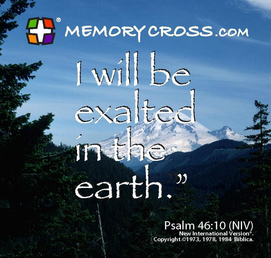 Psalm 46:10 Be still and know that I am God. 24 to a pack