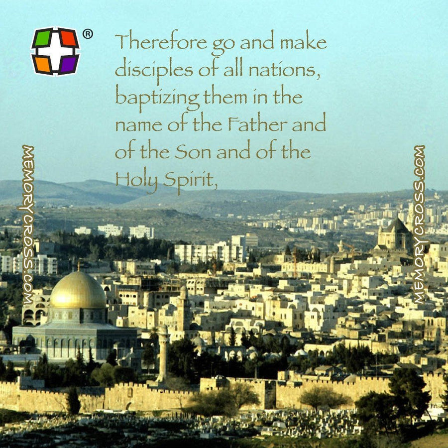 Matthew 28:18-20 NIV 24 to a pack size: 3 3/8 x 3 3/8