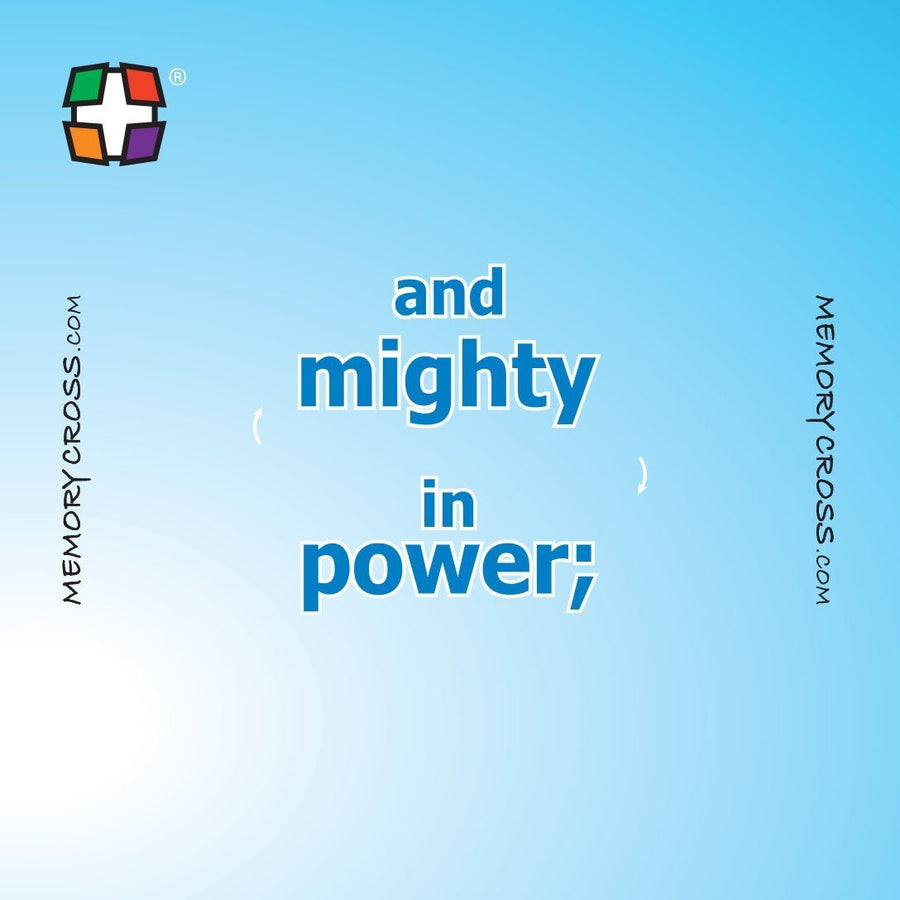 Psalm 147:5 - 24 to a pack size: 3 3/8 x 3 3/8