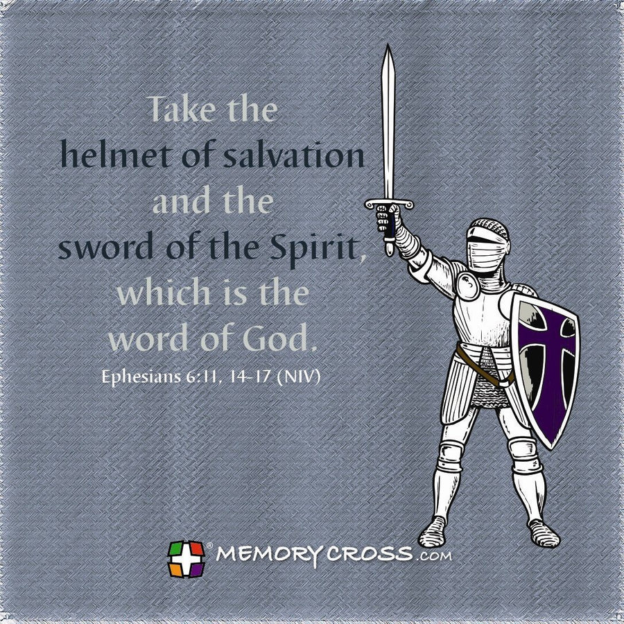 Armor of God 24 per pack. Size: 3 3/8 x 3 3/8