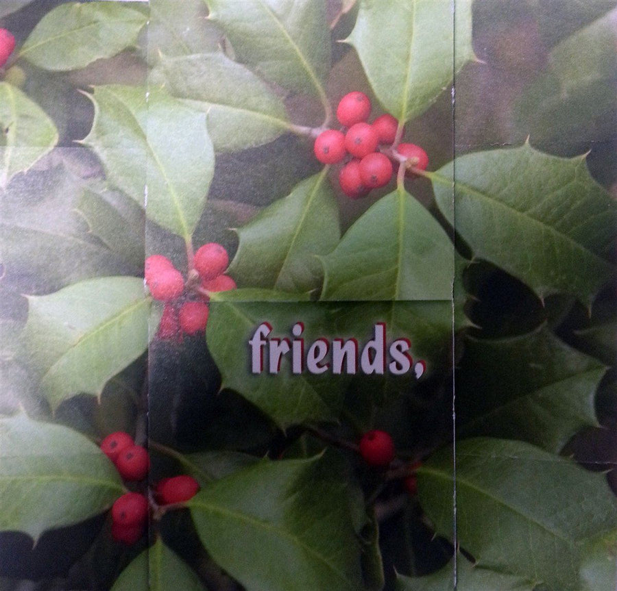 Christmas Card - Christmas Greetings Memory Cross Christmas Card. - 12 to a pack & envelopes size: 6 x 6