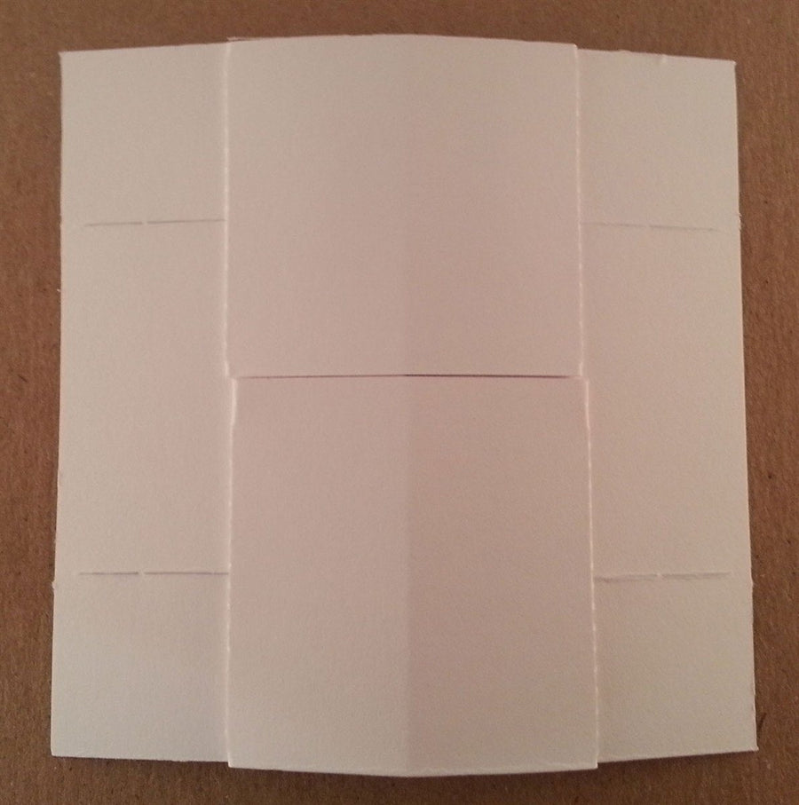 Blank Memory Cross Cards - 12 pack. Size: 6 x 6