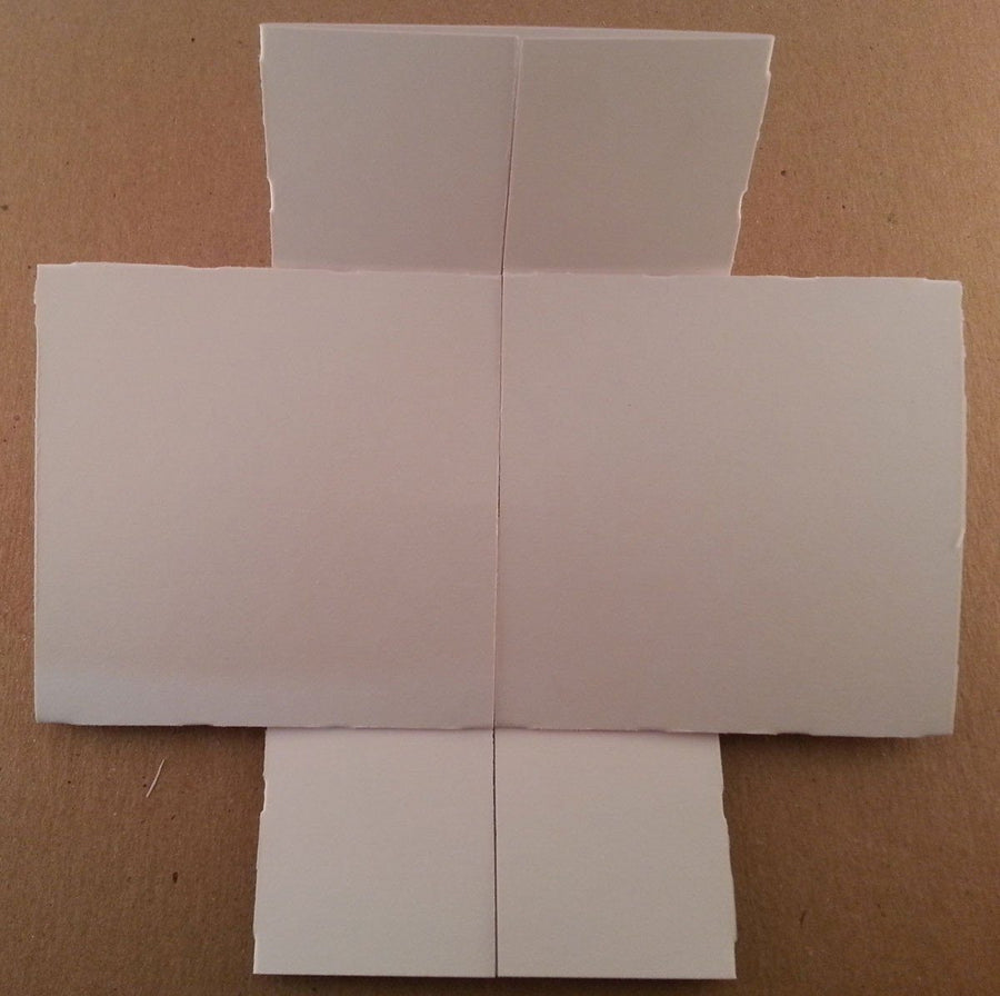 Blank Memory Cross Cards - 12 pack. Size: 6 x 6