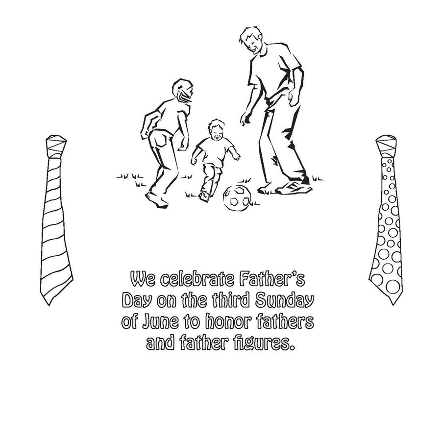 Father's Day Memory Cross Card - Pack of 12. Size: 7 x 7