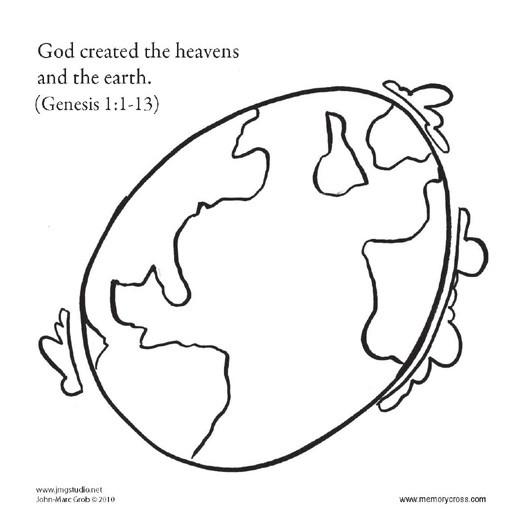 Bible Story Craft coloring cards. Tell Bible stories from the old and new testament. 12 cards per pack. Size: 6 x 6