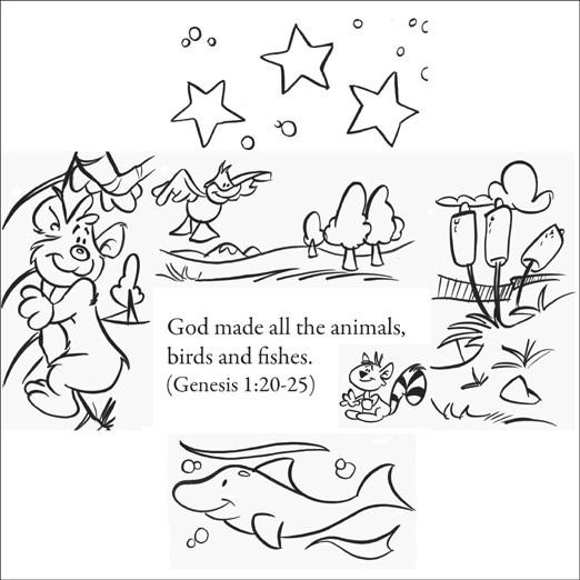 Bible Story Craft coloring cards.  Tell Bible stories from the old and new testament.  12 cards per pack.  Size: 6 x 6