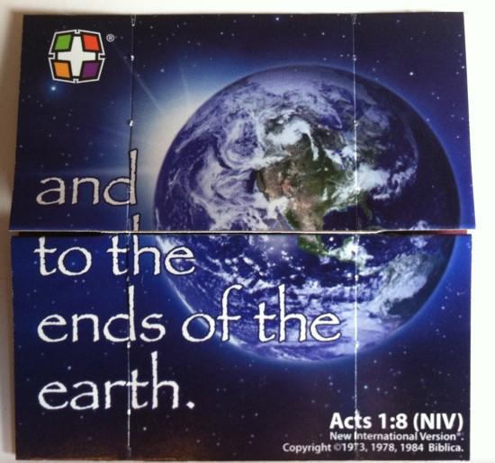 Pentecost Acts 1:8 - 24 to a pack