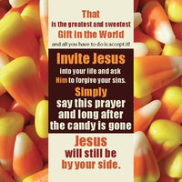 Thumbnail for Free Candy Halloween Tract With Space For Personal Note On Back. 24/pack