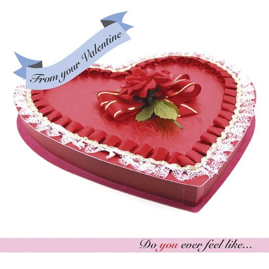Valentine Memory Cross Card - 24 to a pack