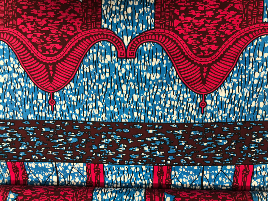 100% Cotton Fabric in bright colorful patterns