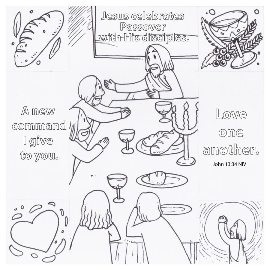 Easter Story for Children - 12 per pack