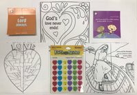 Thumbnail for Jesus loves you encouragement pack - with crayons