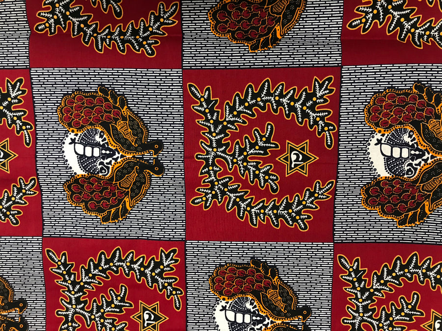 100% Cotton Fabric in bright colorful patterns