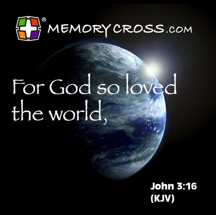John 3:16 KJV- 24 Per Pack
