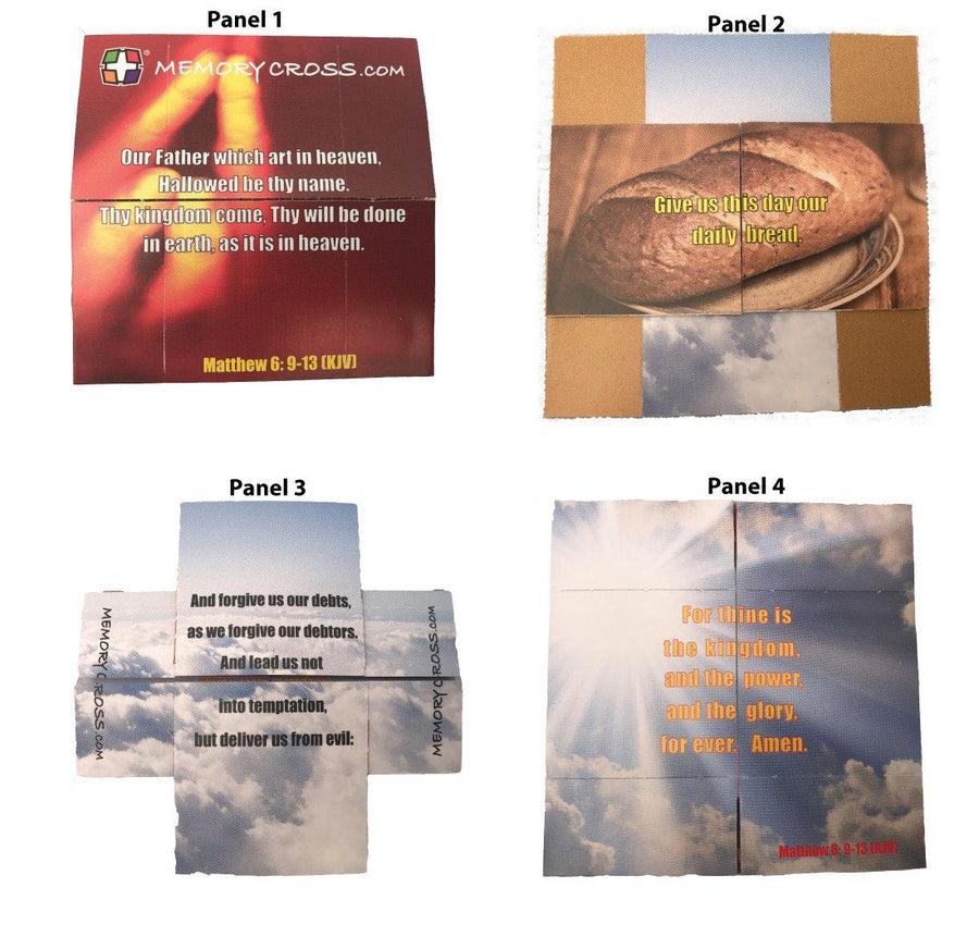 The Lord's Prayer King James Version 24 to a pack