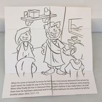 Thumbnail for God frees Peter From Prison - 12/Pk Size: 6 x 6