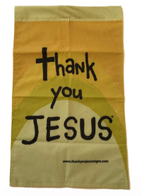 Thumbnail for Thank You Jesus Garden Yard Flag