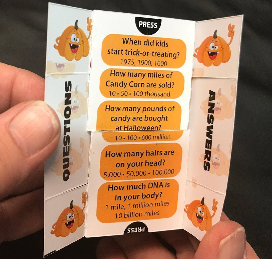 Take the Quiz Halloween Gospel Tract for Children - 24/PK