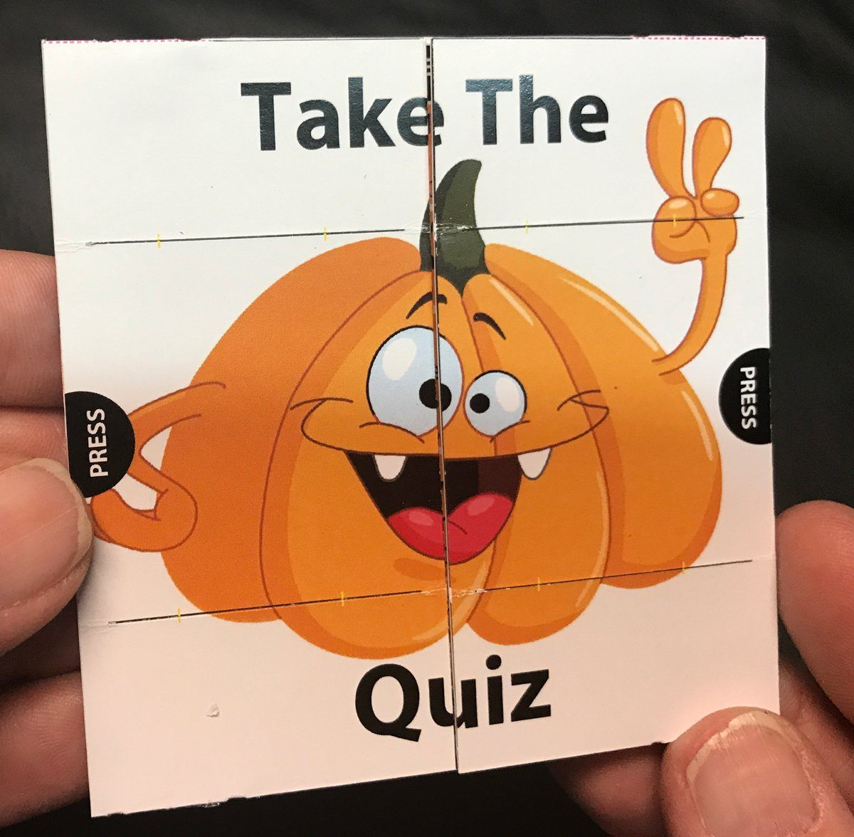 Take the Quiz Halloween Gospel Tract for Children - 24/PK