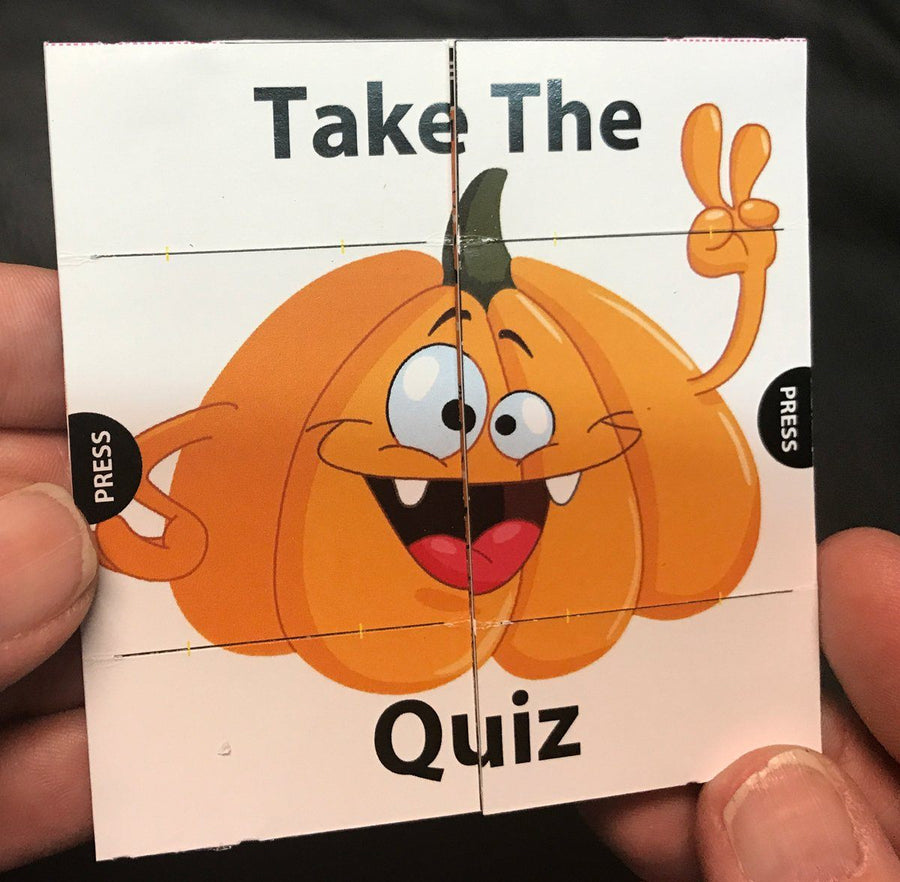 Take the Quiz Halloween Gospel Tract for Children - 24/PK