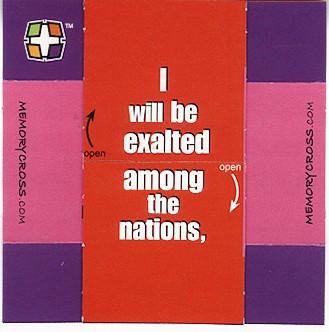 Scripture Memorization Pack #1 - 12 different cards to a pack