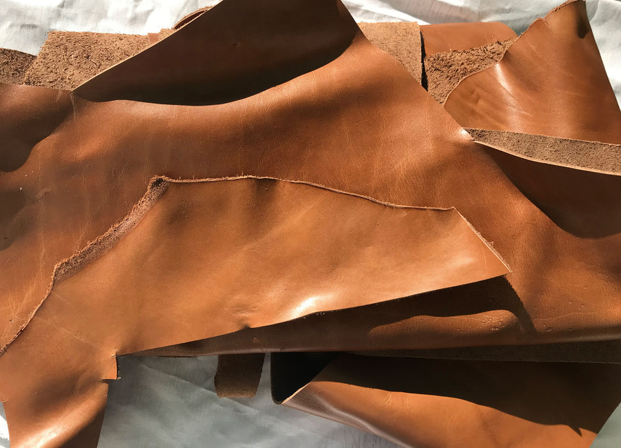 Leather Remnants - Multiple colors large pieces