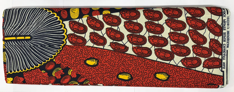 100% Cotton Fabric in bright colorful patterns