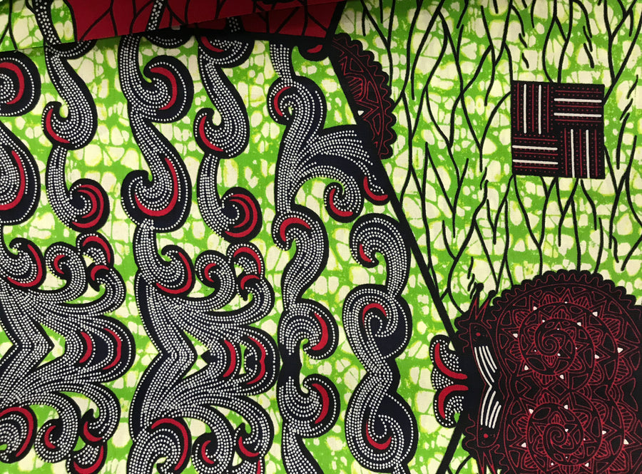 100% Cotton Fabric in bright colorful patterns