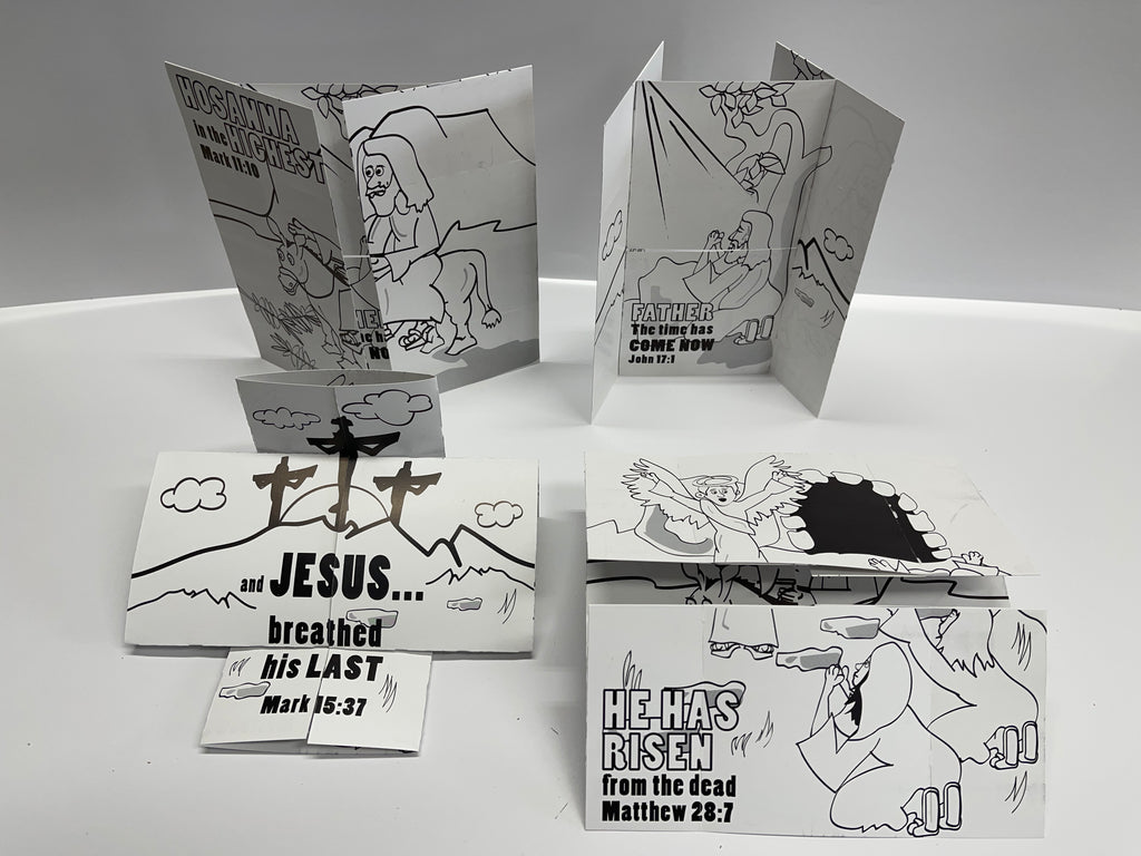 Easter Tracts For Kids MemoryCross