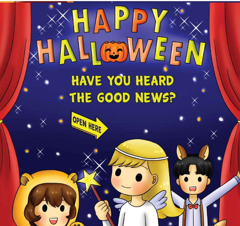 Happy Halloween Gospel Tract for kids