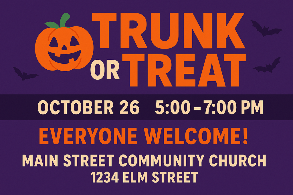 How to Promote Your Trunk or Treat Event: A Step-by-Step Guide to Maxi ...