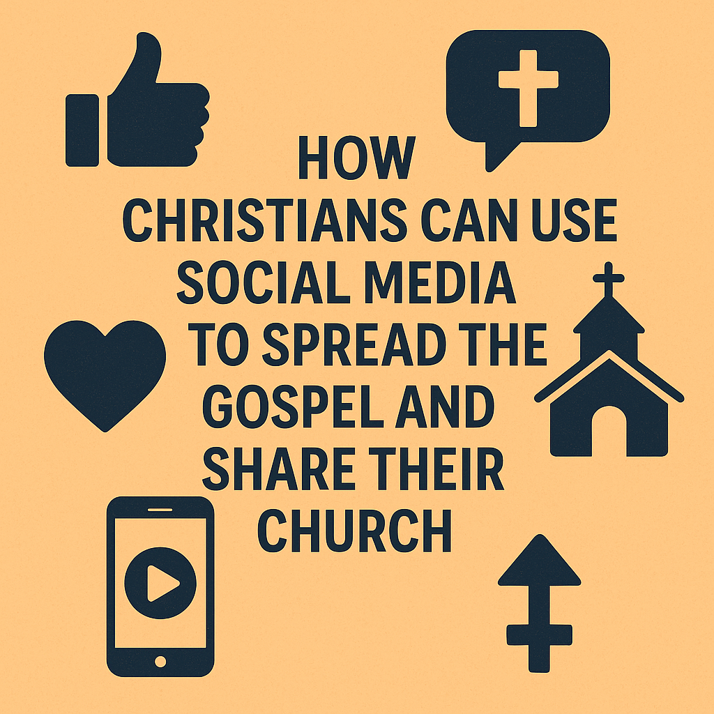 How Christians Can Use Social Media to Spread the Gospel and Share Their Church