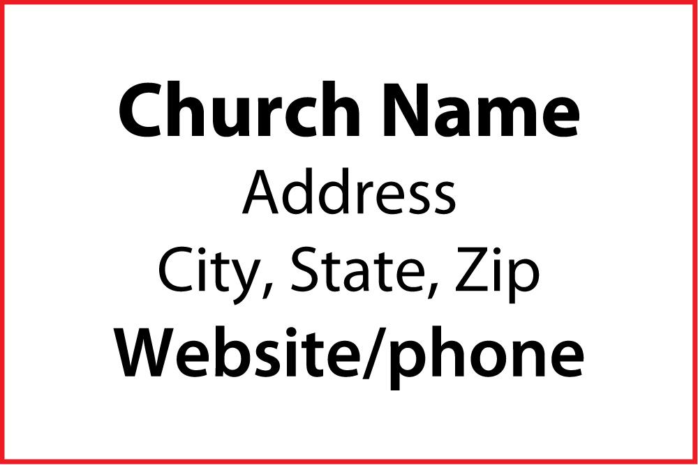 Printed Stickers for Halloween Gospel Tracts