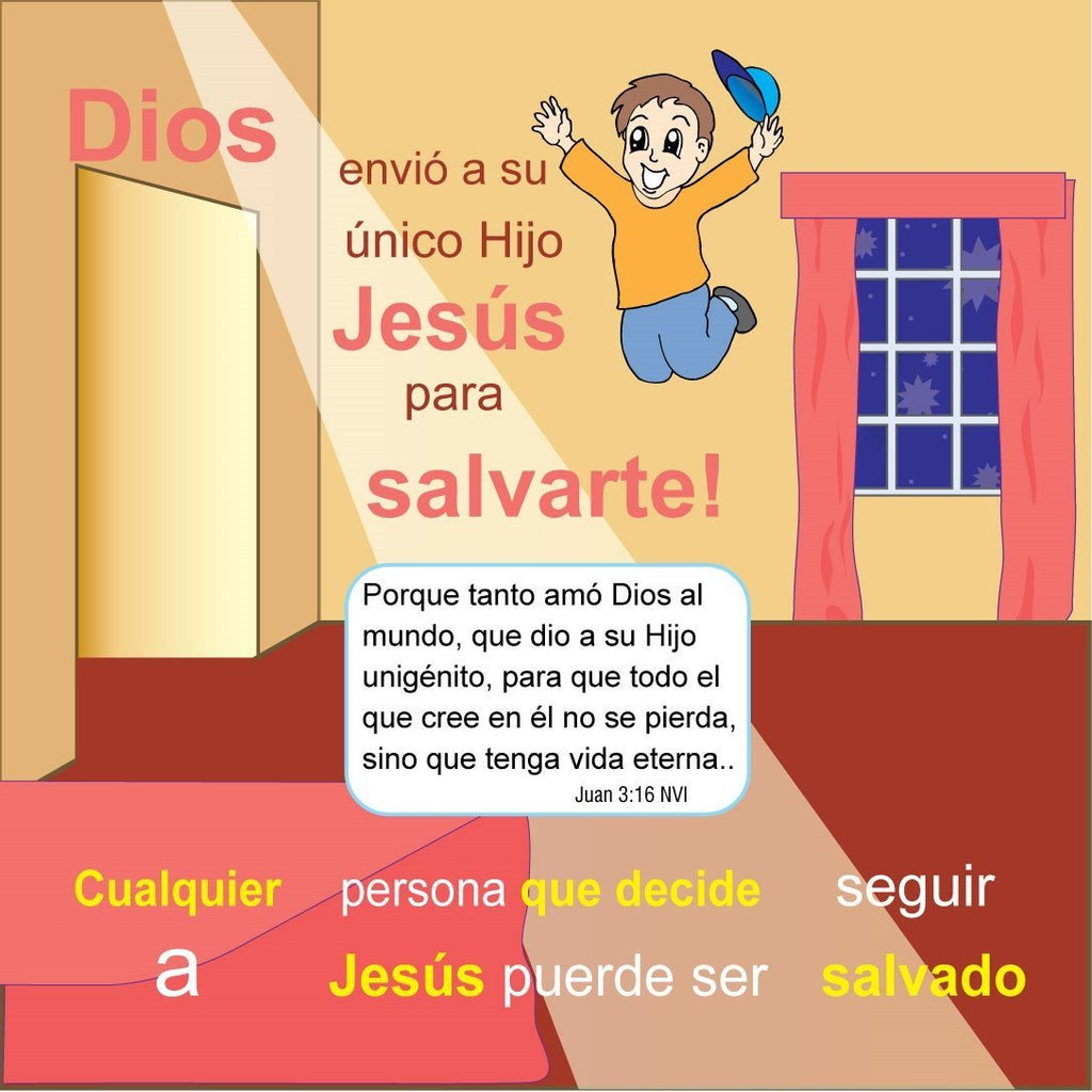 Spanish ABC Memory Cross -  24 to a pack size: 3 3/8 x 3 3/8