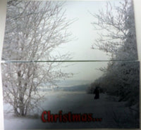 Thumbnail for Christmas Card - Christmas Greetings Memory Cross Christmas Card.  - 12 to a pack & envelopes size: 6 x 6