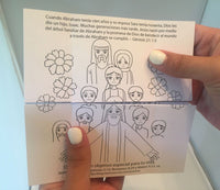 Thumbnail for Spanish - The Story of Abraham, Sarah and Issac - 12/Pk size: 6 x 6