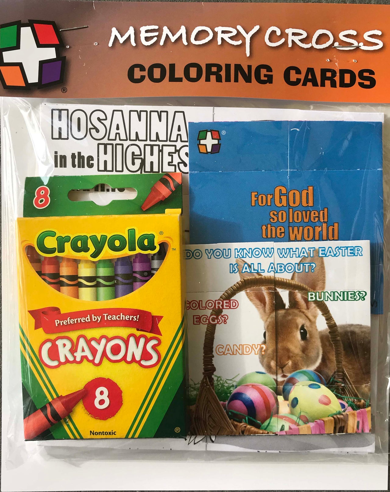 Easter Gift Pack with Crayons