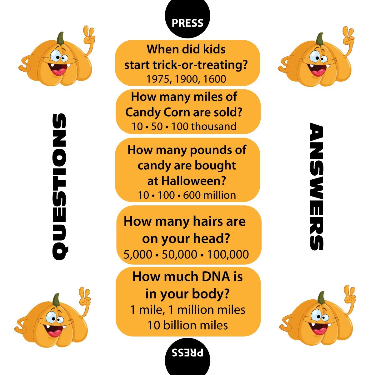 Take the Quiz Halloween Gospel Tract for Children - 24/PK