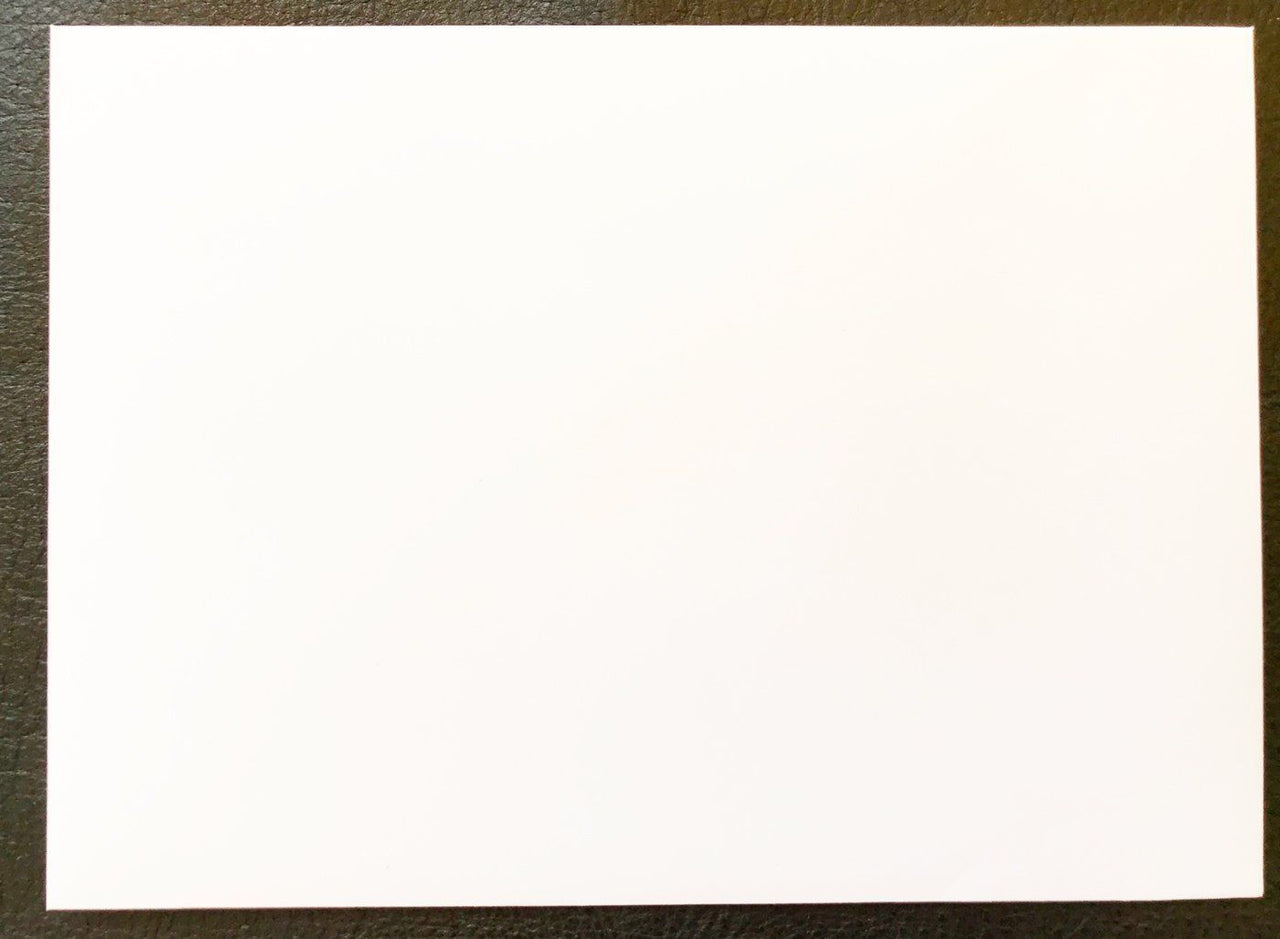 Waverly Hall A-7 70 lb. Square Flap Smooth Natural White (cream) Envelope Size: 7.25 x 5.25