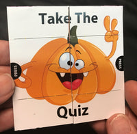 Thumbnail for Take the Quiz Halloween Gospel Tract for Children - 24/PK
