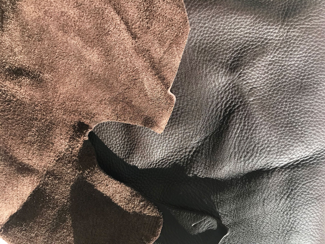 Leather Remnants - Multiple colors large pieces