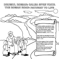 Thumbnail for The Roman Road Tract: Pathway to Romanian and English - 12/Pk size: 6 x 6